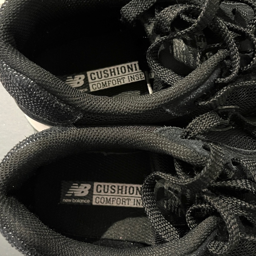 New Balance 515 Women's Lace-up Black Sneakers with Glitter/Sparkle Accents - Picture 9 of 13